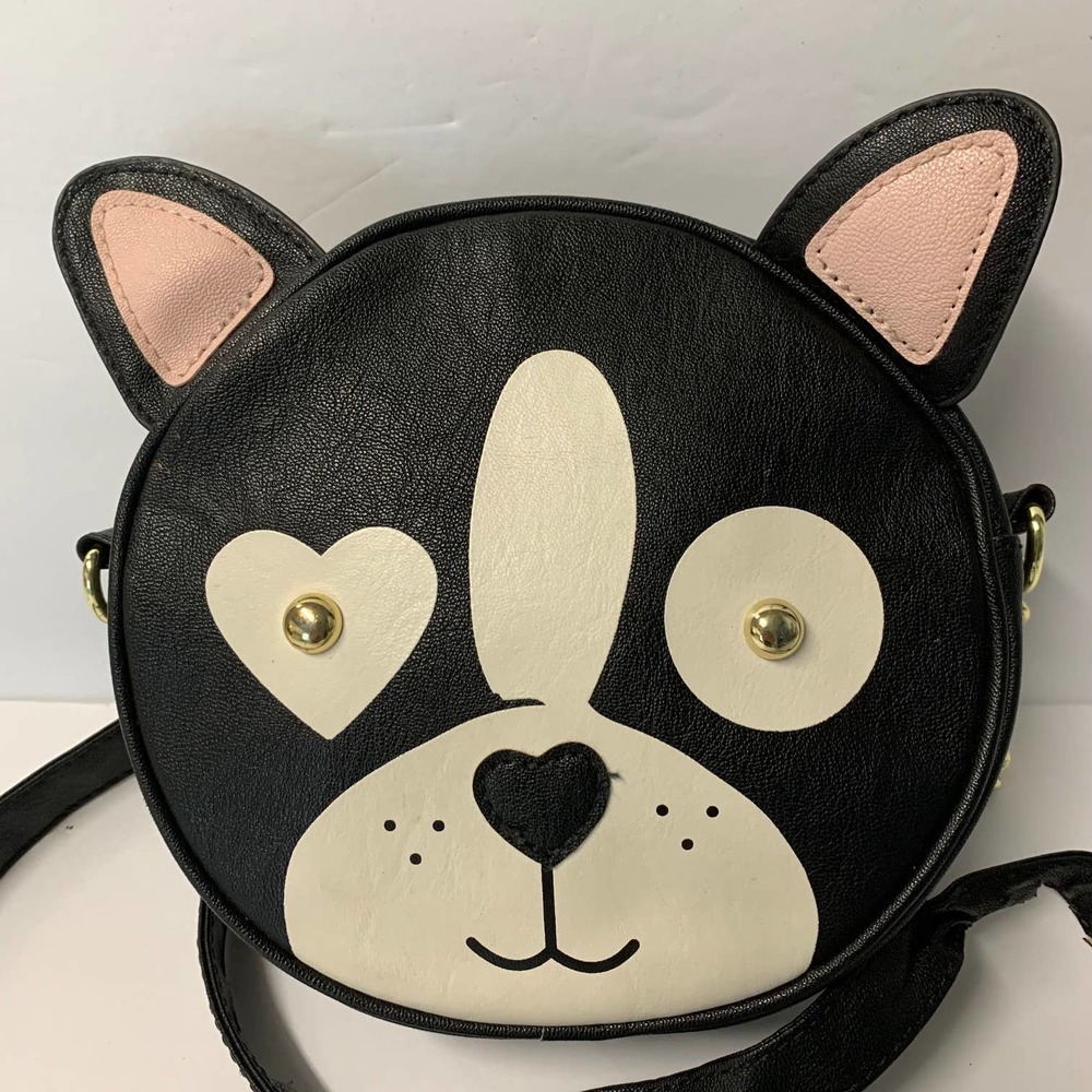 BETSEY JOHNSON Frenchie Dog Mini‎ Crossbody Bag/Purse